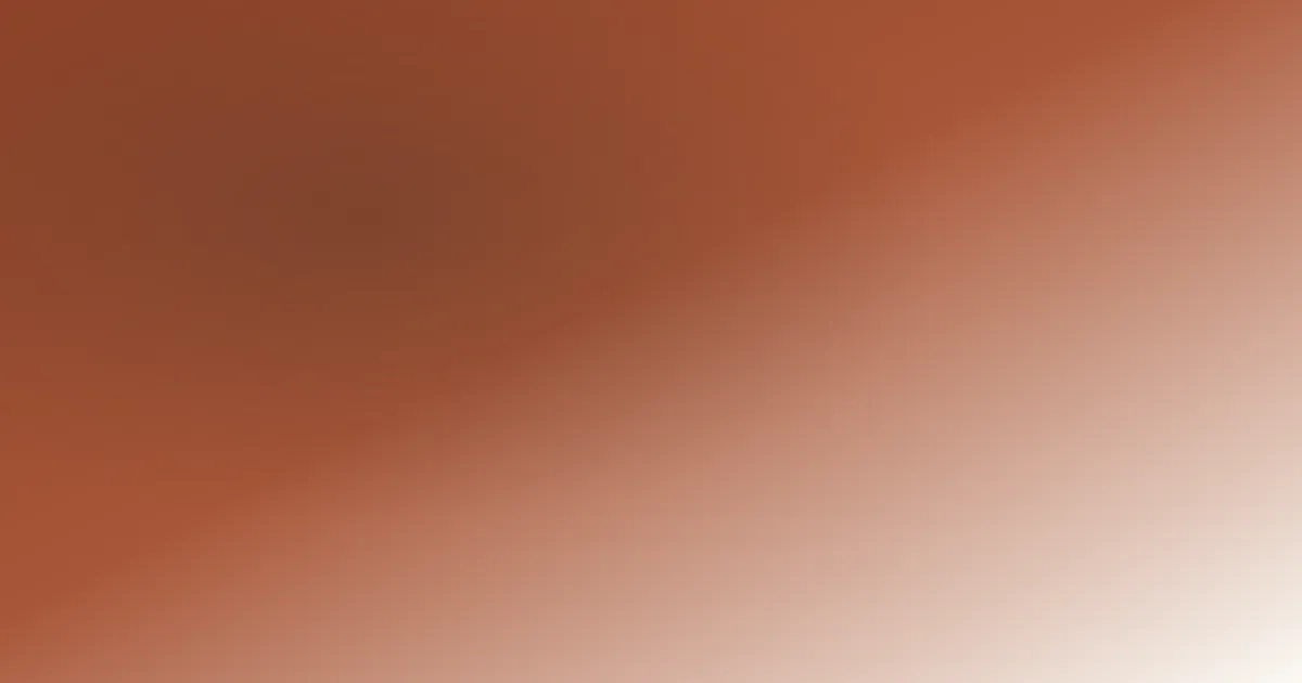 Placeholder cover: a warm terracotta-to-cream editorial gradient (swappable; no real photograph yet).